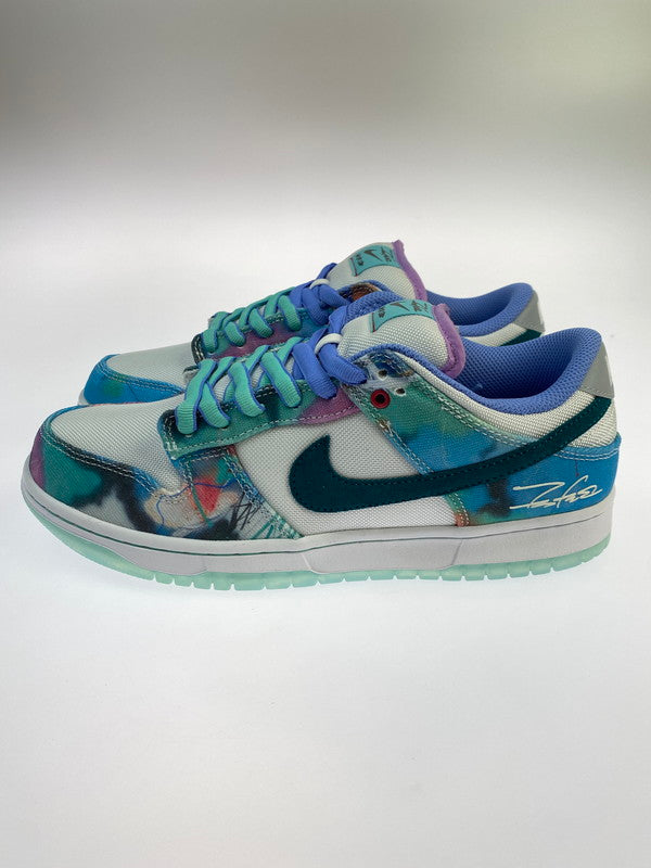 【未使用品】【メンズ】 NIKE SB ナイキ スケートボーディング × FUTURA フューチュラ 別注 コラボ DUNK LOW OG QS HF6061-400 ダンク ロー オリジナル クイックストライク スニーカー 靴 160-251027-kk-19-min カラー：BLEACHED AQUA/GEODE TEAL-WHITE 万代Net店