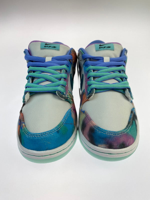 【未使用品】【メンズ】 NIKE SB ナイキ スケートボーディング × FUTURA フューチュラ 別注 コラボ DUNK LOW OG QS HF6061-400 ダンク ロー オリジナル クイックストライク スニーカー 靴 160-251027-kk-19-min カラー：BLEACHED AQUA/GEODE TEAL-WHITE 万代Net店