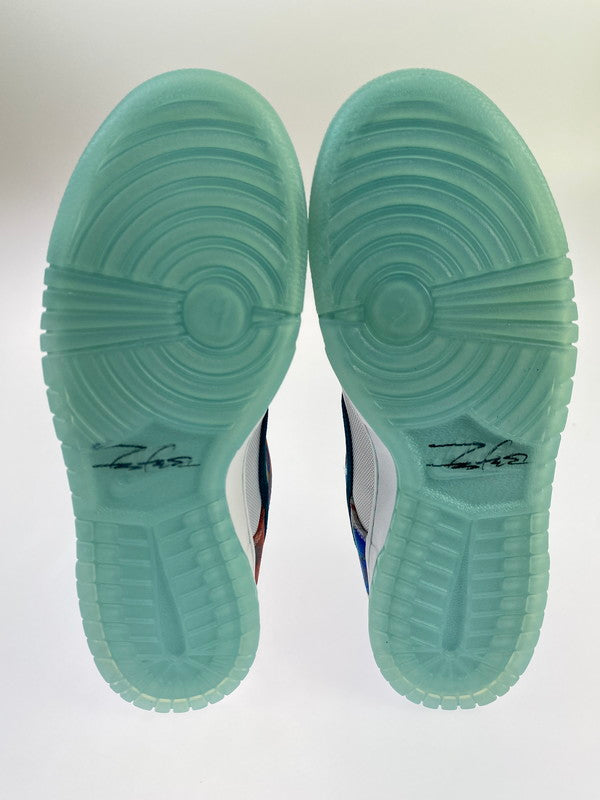 【未使用品】【メンズ】 NIKE SB ナイキ スケートボーディング × FUTURA フューチュラ 別注 コラボ DUNK LOW OG QS HF6061-400 ダンク ロー オリジナル クイックストライク スニーカー 靴 160-251027-kk-19-min カラー：BLEACHED AQUA/GEODE TEAL-WHITE 万代Net店