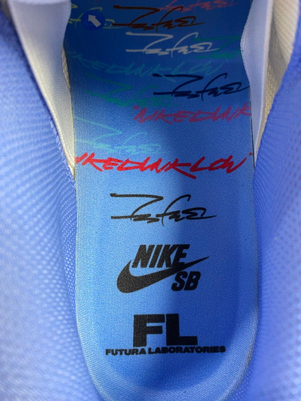 【未使用品】【メンズ】 NIKE SB ナイキ スケートボーディング × FUTURA フューチュラ 別注 コラボ DUNK LOW OG QS HF6061-400 ダンク ロー オリジナル クイックストライク スニーカー 靴 160-251027-kk-19-min カラー：BLEACHED AQUA/GEODE TEAL-WHITE 万代Net店