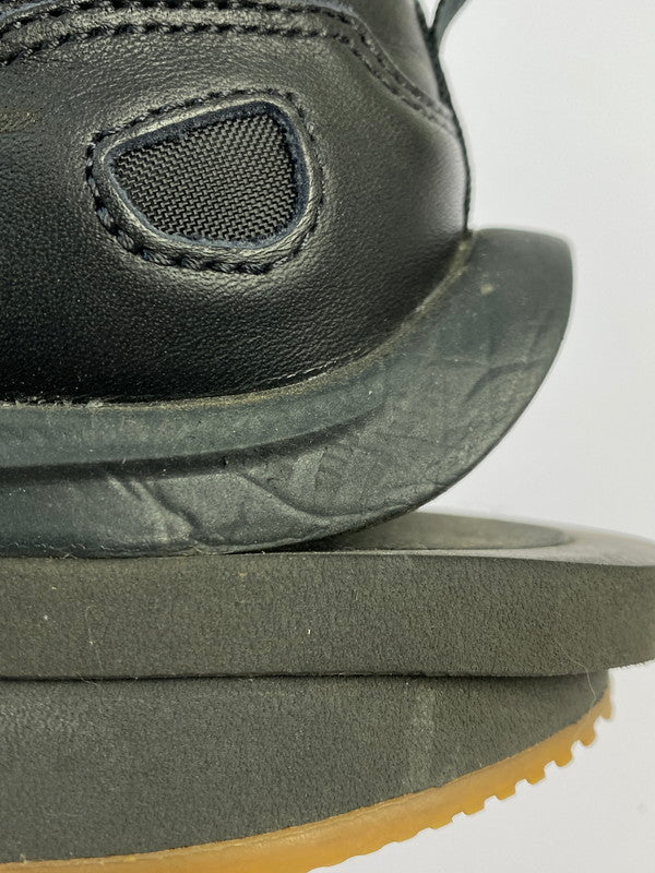 【中古品】【メンズ】 NIKE ナイキ × SACAI サカイ 別注 コラボ VAPORWAFFLE/SACAI BLACK GUM DD1875-001 ベイパーワッフル スニーカー 靴 160-251027-kk-21-min カラー：BLACK/OFF NOIR-OFF NOIR 万代Net店