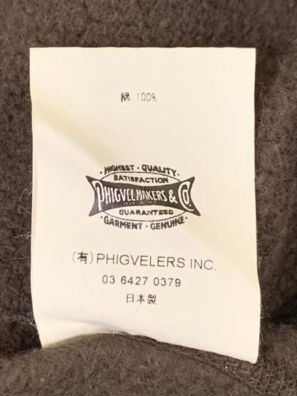 【中古品】【メンズ】 PHIGVEL フィグベル 21SS ATHLETIC HOODED SWEAT PMAL-CL-02 アスレチック フーデッドスウェット トップス プルオーバーパーカー フーディー 140-251106-kk-56-min サイズ：40/3 カラー：ブラウン 万代Net店