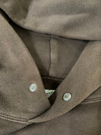 【中古品】【メンズ】 PHIGVEL フィグベル 21SS ATHLETIC HOODED SWEAT PMAL-CL-02 アスレチック フーデッドスウェット トップス プルオーバーパーカー フーディー 140-251106-kk-56-min サイズ：40/3 カラー：ブラウン 万代Net店