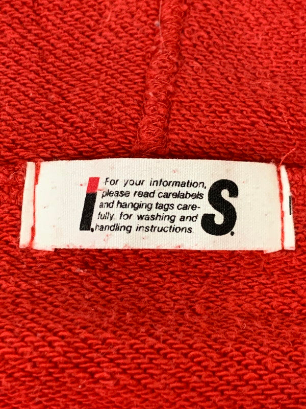 【中古品】【メンズ】 ISSEY MIYAKE イッセイミヤケ 80's I.S. LOGO ZIP HOODIE RY35018 VINTAGE 80年代 I.S. ロゴ ジップフーディー トップス パーカー ヴィンテージ 140-251027-kk-40-min サイズ：9 カラー：レッド 万代Net店