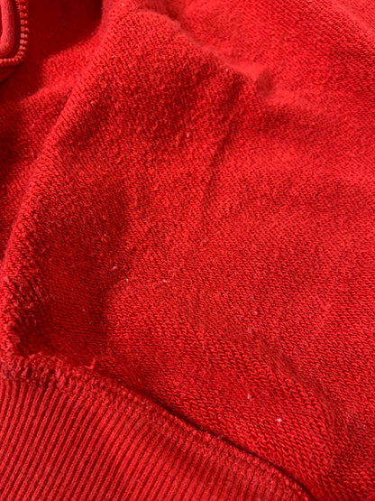 【中古品】【メンズ】 ISSEY MIYAKE イッセイミヤケ 80's I.S. LOGO ZIP HOODIE RY35018 VINTAGE 80年代 I.S. ロゴ ジップフーディー トップス パーカー ヴィンテージ 140-251027-kk-40-min サイズ：9 カラー：レッド 万代Net店