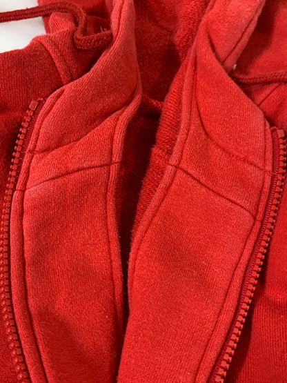 【中古品】【メンズ】 ISSEY MIYAKE イッセイミヤケ 80's I.S. LOGO ZIP HOODIE RY35018 VINTAGE 80年代 I.S. ロゴ ジップフーディー トップス パーカー ヴィンテージ 140-251027-kk-40-min サイズ：9 カラー：レッド 万代Net店
