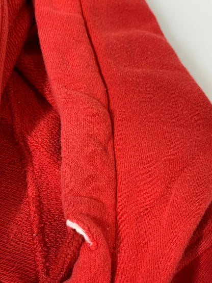 【中古品】【メンズ】 ISSEY MIYAKE イッセイミヤケ 80's I.S. LOGO ZIP HOODIE RY35018 VINTAGE 80年代 I.S. ロゴ ジップフーディー トップス パーカー ヴィンテージ 140-251027-kk-40-min サイズ：9 カラー：レッド 万代Net店