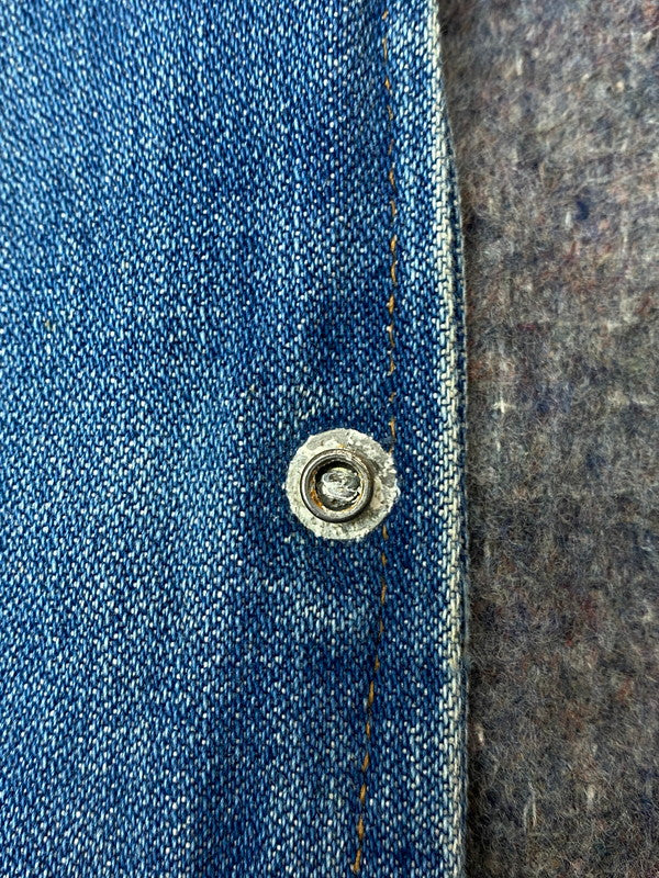 【現状渡し品】【メンズ】 Wrangler ラングラー DENIM JACKET JL720NV 80'S デニム ジャケット 80年代 ヴィンテージ メンズ アウター Gジャン ワークジャケット 146-251109-em-28-min カラー：インディゴブルー 万代Net店