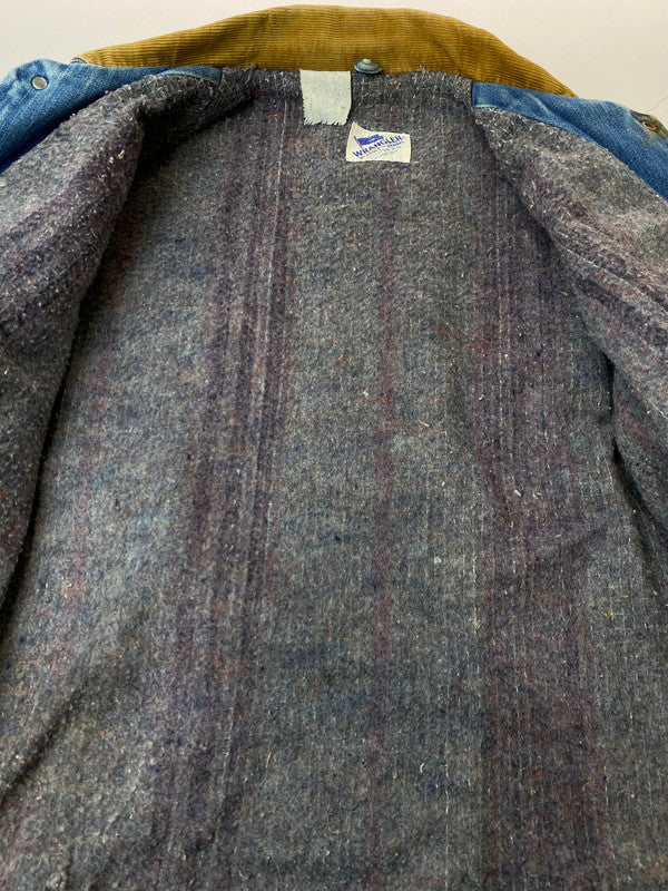 【現状渡し品】【メンズ】 Wrangler ラングラー DENIM JACKET JL720NV 80'S デニム ジャケット 80年代 ヴィンテージ メンズ アウター Gジャン ワークジャケット 146-251109-em-28-min カラー：インディゴブルー 万代Net店