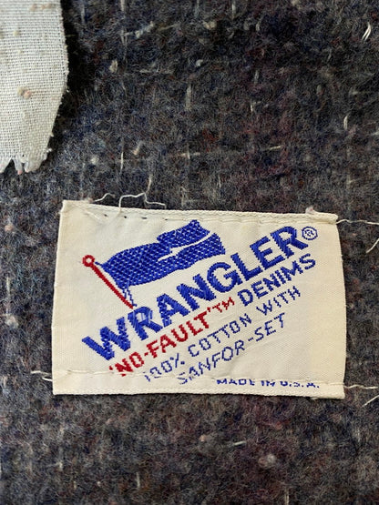 【現状渡し品】【メンズ】 Wrangler ラングラー DENIM JACKET JL720NV 80'S デニム ジャケット 80年代 ヴィンテージ メンズ アウター Gジャン ワークジャケット 146-251109-em-28-min カラー：インディゴブルー 万代Net店