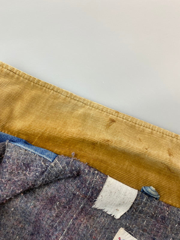 【現状渡し品】【メンズ】 Wrangler ラングラー DENIM JACKET JL720NV 80'S デニム ジャケット 80年代 ヴィンテージ メンズ アウター Gジャン ワークジャケット 146-251109-em-28-min カラー：インディゴブルー 万代Net店