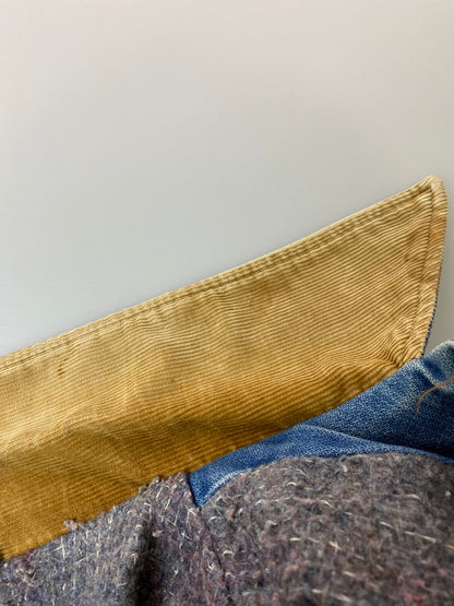 【現状渡し品】【メンズ】 Wrangler ラングラー DENIM JACKET JL720NV 80'S デニム ジャケット 80年代 ヴィンテージ メンズ アウター Gジャン ワークジャケット 146-251109-em-28-min カラー：インディゴブルー 万代Net店