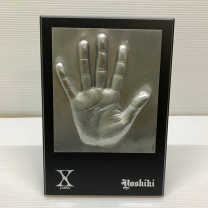 【現状渡し品】 XJAPANくじ ラスト賞 YOSHIKI レプリカ手形 アーティストグッズ 087-251123-AS-3-min 万代Net店