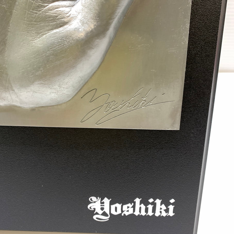 【現状渡し品】 XJAPANくじ ラスト賞 YOSHIKI レプリカ手形 アーティストグッズ 087-251123-AS-3-min 万代Net店