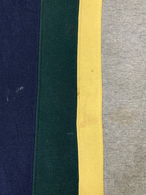 【中古品】【メンズ】 BILL BLASS ビル・ブラス 90S LS POLO SHIRT 長袖 ロングスリーブ ポロシャツ ヴィンテージ 146-260718-AS-12-min サイズ：L カラー：グレー/ネイビー 万代Net店