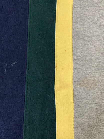 【中古品】【メンズ】 BILL BLASS ビル・ブラス 90S LS POLO SHIRT 長袖 ロングスリーブ ポロシャツ ヴィンテージ 146-260718-AS-12-min サイズ：L カラー：グレー/ネイビー 万代Net店