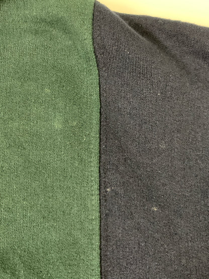 【中古品】【メンズ】 BILL BLASS ビル・ブラス 90S LS POLO SHIRT 長袖 ロングスリーブ ポロシャツ ヴィンテージ 146-260718-AS-12-min サイズ：L カラー：グレー/ネイビー 万代Net店