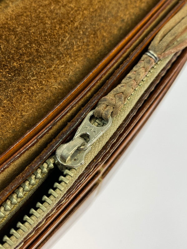 【現状渡し品】【メンズ】 SAAD サード LONG LEATHER WALLET ロング レザー ウォレット 長財布 200-251112-jt-16-min カラー：ブラウン 万代Net店