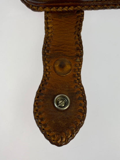 【現状渡し品】【メンズ】 SAAD サード LONG LEATHER WALLET ロング レザー ウォレット 長財布 200-251112-jt-16-min カラー：ブラウン 万代Net店