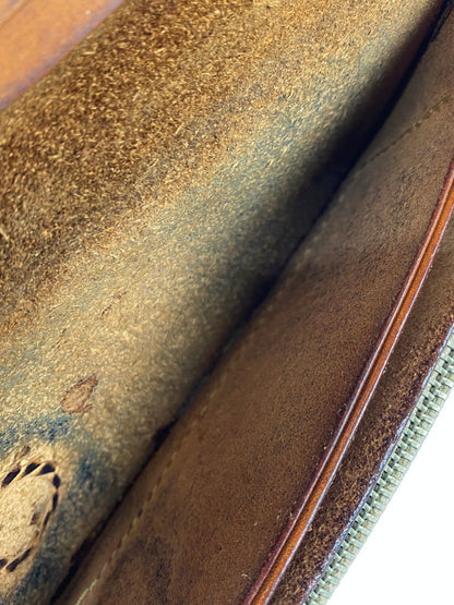 【現状渡し品】【メンズ】 SAAD サード LONG LEATHER WALLET ロング レザー ウォレット 長財布 200-251112-jt-16-min カラー：ブラウン 万代Net店