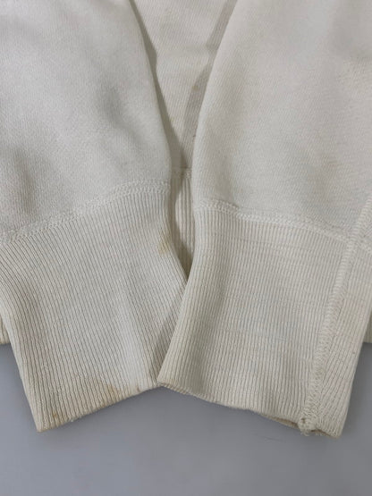 【現状渡し品】【メンズ】 MAYO SPRUCE メイヨー スプルース 50's 前V SET IN SLEEVE SWEATSHIRT VINTAGE 50年代 前V セットインスリーブ スウェットシャツ トップス トレーナー ヴィンテージ 146-251030-kk-10-min サイズ：M カラー：ホワイト 万代Net店