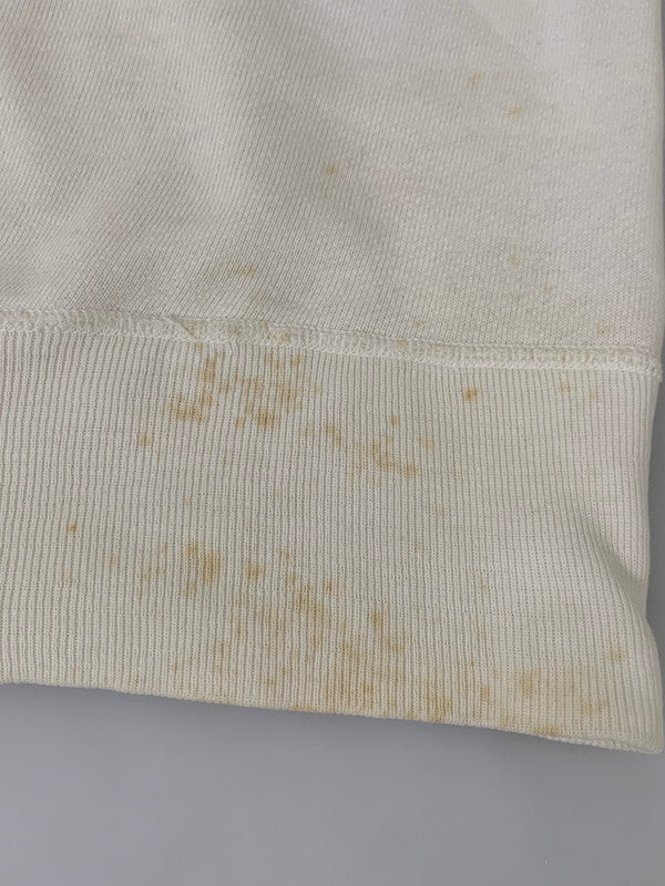 【現状渡し品】【メンズ】 MAYO SPRUCE メイヨー スプルース 50's 前V SET IN SLEEVE SWEATSHIRT VINTAGE 50年代 前V セットインスリーブ スウェットシャツ トップス トレーナー ヴィンテージ 146-251030-kk-10-min サイズ：M カラー：ホワイト 万代Net店