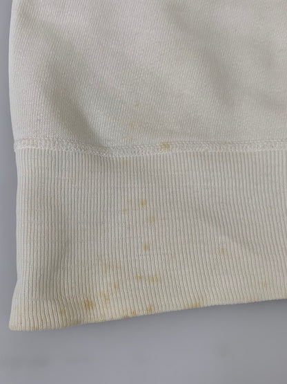 【現状渡し品】【メンズ】 MAYO SPRUCE メイヨー スプルース 50's 前V SET IN SLEEVE SWEATSHIRT VINTAGE 50年代 前V セットインスリーブ スウェットシャツ トップス トレーナー ヴィンテージ 146-251030-kk-10-min サイズ：M カラー：ホワイト 万代Net店