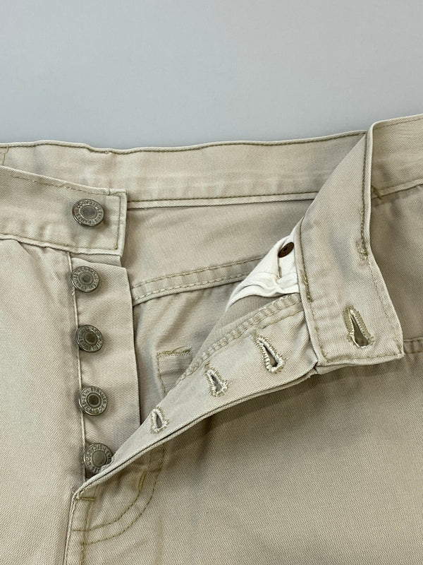 【中古品】【メンズ】 LEVI'S リーバイス 90S USA製 501xx BEIGE PANTS 90年代 アメリカ製 ベージュパンツ ボトムス ヴィンテージ 157-260724-hu-29-min カラー：ベージュ系 万代Net店