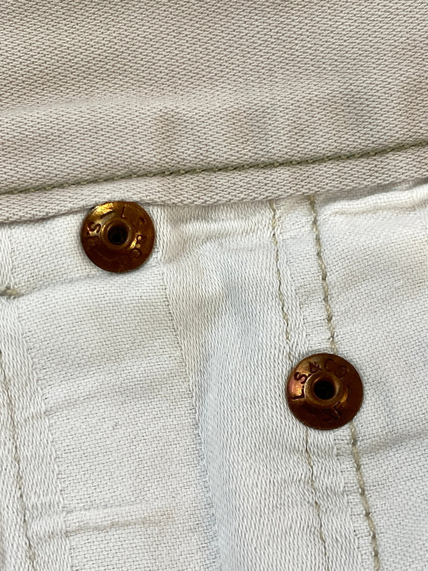 【中古品】【メンズ】 LEVI'S リーバイス 90S USA製 501xx BEIGE PANTS 90年代 アメリカ製 ベージュパンツ ボトムス ヴィンテージ 157-260724-hu-29-min カラー：ベージュ系 万代Net店