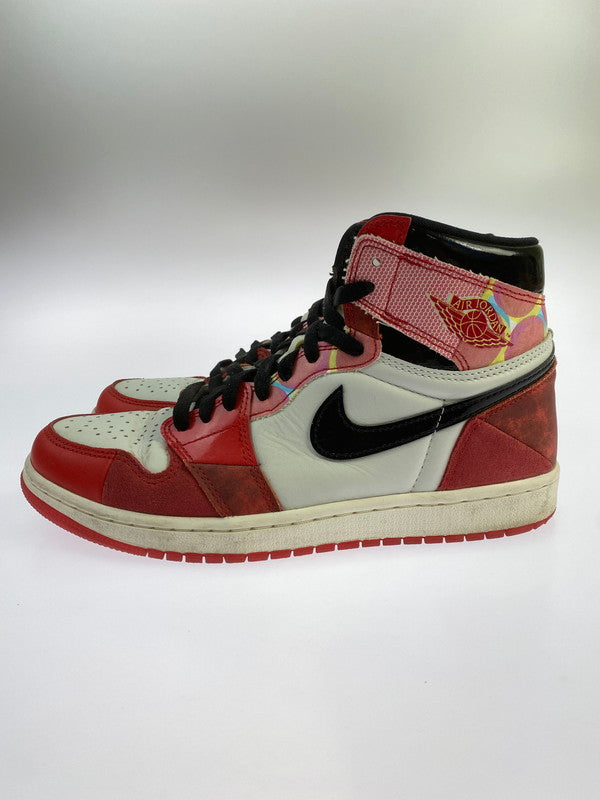 【中古品】【メンズ】 NIKE ナイキ ×SPIDER-MAN スパイダーマン AIR JORDAN 1 HIGH RETRO OG SP エアージョーダン1 レトロ ハイ オージー スペシャル DV1748-601 スニーカー 靴 160-251030-jt-01-min サイズ：US 8 26.0cm カラー：UNIVERCITYRED/BLACK/ 万代Net店