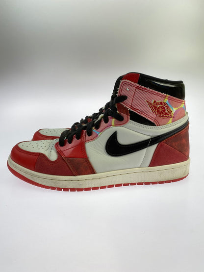 【中古品】【メンズ】 NIKE ナイキ ×SPIDER-MAN スパイダーマン AIR JORDAN 1 HIGH RETRO OG SP エアージョーダン1 レトロ ハイ オージー スペシャル DV1748-601 スニーカー 靴 160-251030-jt-01-min サイズ：US 8 26.0cm カラー：UNIVERCITYRED/BLACK/ 万代Net店
