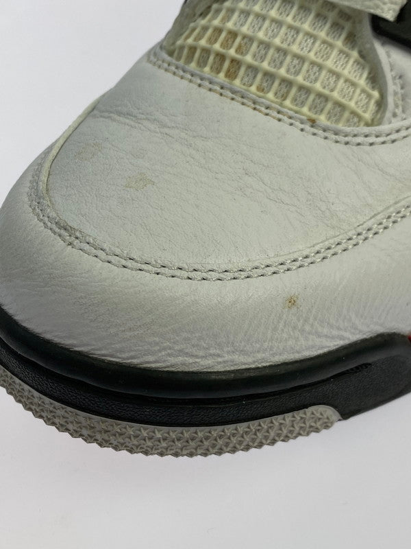 【中古品】【メンズ】 NIKE ナイキ AIR JORDAN 4 RETRO RED CEMENT DH6927-161 エアージョーダン4 レトロ レッド セメント スニーカー 靴 160-251030-jt-04-min サイズ：US 8 26.0cm カラー：WHITE/FIRE-RED－BLACK 万代Net店