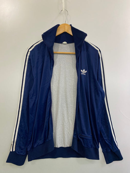 【現状渡し品】【メンズ】 adidas アディダス TRACK JACKET VENTEX社 70'S トラックジャケット ジャージ 70年代 ヴィンテージ メンズ トップス 146-251109-em-31-min カラー：ネイビー 万代Net店