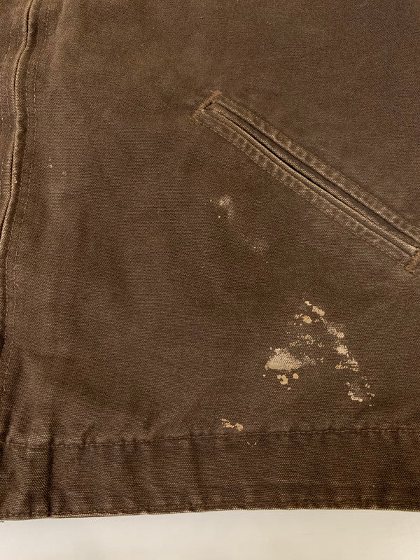 【中古品】【メンズ】 Carhartt カーハート DETROIT JACEKT J97DKB デトロイトジャケット アウター 146-251030-kk-07-min サイズ：L カラー：ダークブラウン 万代Net店