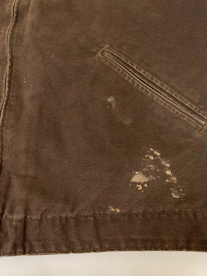 【中古品】【メンズ】 Carhartt カーハート DETROIT JACEKT J97DKB デトロイトジャケット アウター 146-251030-kk-07-min サイズ：L カラー：ダークブラウン 万代Net店