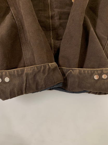 【中古品】【メンズ】 Carhartt カーハート DETROIT JACEKT J97DKB デトロイトジャケット アウター 146-251030-kk-07-min サイズ：L カラー：ダークブラウン 万代Net店