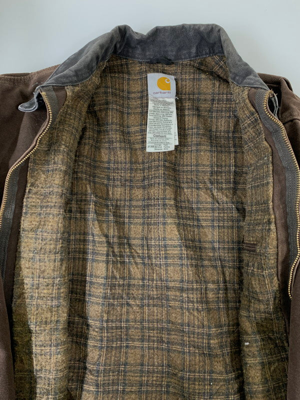 【中古品】【メンズ】 Carhartt カーハート DETROIT JACEKT J97DKB デトロイトジャケット アウター 146-251030-kk-07-min サイズ：L カラー：ダークブラウン 万代Net店