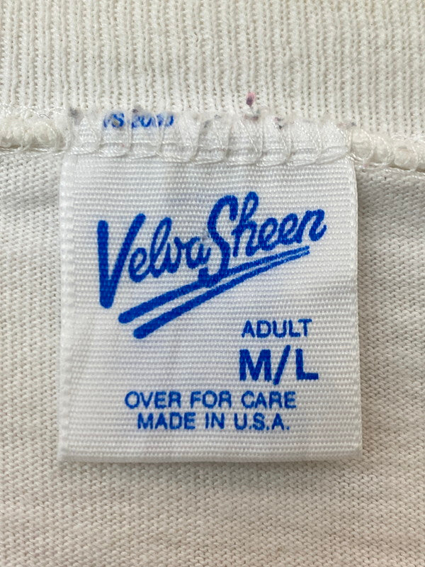 【現状渡し品】【メンズ】 VELVA SHEEN ベルバシーン MICKEY MOUSE BIG PRINT S S TEE ミッキーマウス ビッグ プリント 半袖 Tシャツ メンズ トップス 146-251109-em-33-min サイズ：M/L カラー：ホワイト 万代Net店