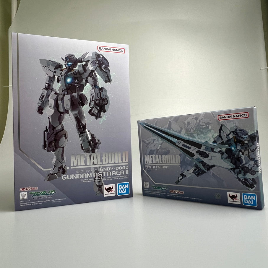 【中古品】 METAL BUILD ガンダムアストレアll&プロトザンユニット セット バンダイ プラモデル 056-251211-em-04-min 万代Net店