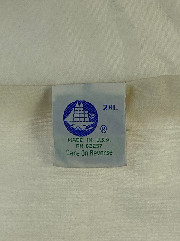 【現状渡し品】【メンズ】 USED ユーズド 80S VIP PEOPLE PRESIDENT'S CLUB COACHJACKET 80年代 ビップ ピープル プレジデンツ クラブ コーチジャケット メンズ アウター 刺繍 ワッペン 146-260731-em-27-min サイズ：2XL カラー：ホワイト 万代Net店