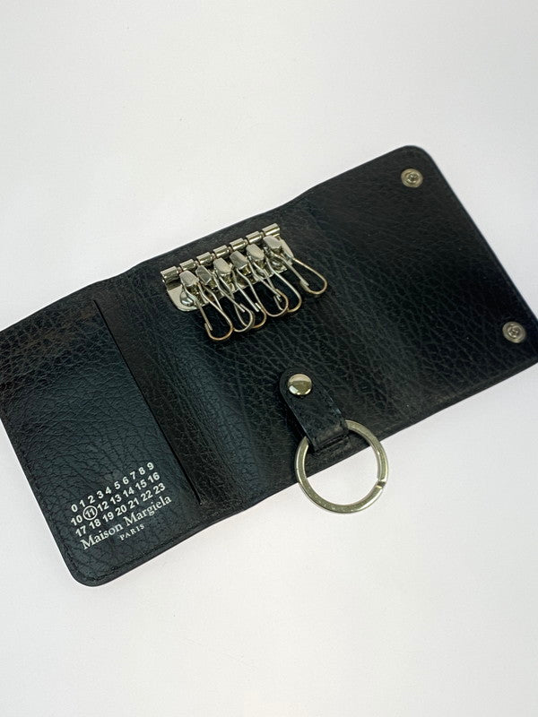 【中古品】【メンズ】 MAISON MARGIELA メゾンマルジェラ SA3UA0001 6連キーケース 200-251108-AS-37-min カラー：ブラック 万代Net店