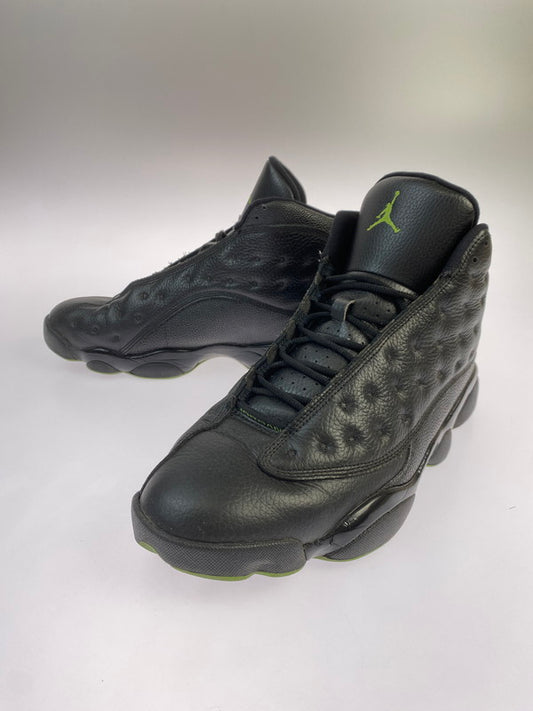 【中古品】【メンズ】 NIKE ナイキ AIR JORDAN 13 RETRO ALTITUDE (2017) 414571-042 エアジョーダン13レトロ スニーカー 靴 160-251030-kk-54-min カラー：BLACK/ALTITUDE GREEN 万代Net店