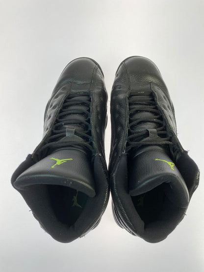 【中古品】【メンズ】 NIKE ナイキ AIR JORDAN 13 RETRO ALTITUDE (2017) 414571-042 エアジョーダン13レトロ スニーカー 靴 160-251030-kk-54-min カラー：BLACK/ALTITUDE GREEN 万代Net店