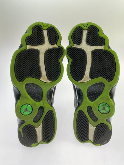 【中古品】【メンズ】 NIKE ナイキ AIR JORDAN 13 RETRO ALTITUDE (2017) 414571-042 エアジョーダン13レトロ スニーカー 靴 160-251030-kk-54-min カラー：BLACK/ALTITUDE GREEN 万代Net店