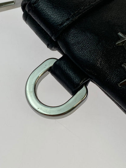 【中古品】【メンズ/レディース】 JIMMY CHOO ジミーチュウ スタッズ クラッチバッグ バッグ 188-251106-jt-20-min 万代Net店