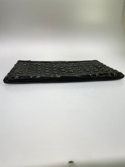 【中古品】【メンズ/レディース】 JIMMY CHOO ジミーチュウ スタッズ クラッチバッグ バッグ 188-251106-jt-20-min 万代Net店