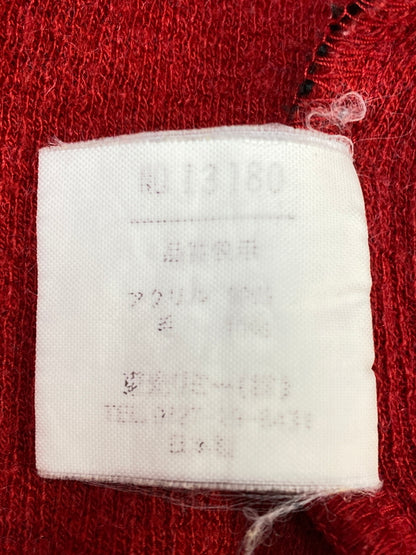 【中古品】【メンズ】 DOLCE MARGARITA ドルチェ・マルガリータ HALF ZIP FLEECE ハーフジップ フリース スウェット 146-260813-ta-03-min サイズ：LL カラー：レッド 万代Net店