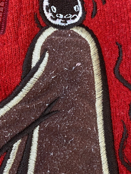 【中古品】【メンズ】 DOLCE MARGARITA ドルチェ・マルガリータ HALF ZIP FLEECE ハーフジップ フリース スウェット 146-260813-ta-03-min サイズ：LL カラー：レッド 万代Net店