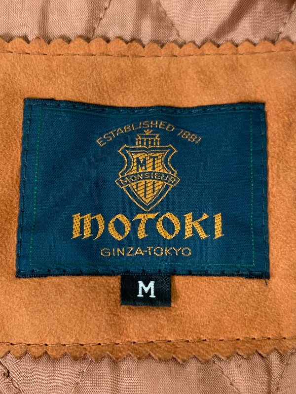 【中古品】【メンズ】 MOTOKI モトキ SUEDE COAT スエード コート アウター 146-251112-zi-17-min サイズ：M 万代Net店