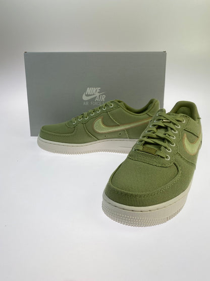 【中古美品】【メンズ】 NIKE ナイキ AIR FORCE 1 LOW CANVAS HV1204-300 エアフォース1 ロー キャンバス スニーカー 靴 160-251030-jt-05-min サイズ：US 8.5 26.5cm カラー：DUSTY OLIVE/OLIVE AURA-HENP 万代Net店